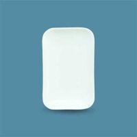 Đĩa đựng khăn DDK sứ trắng OHIO