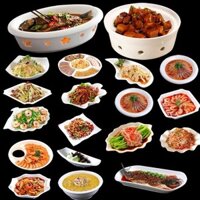 Đĩa Đựng Thức Ăn, Đĩa Có Hình Dạng Đặc Biệt Bằng Gốm Trắng, Bộ Đồ Ăn Có Hình Dạng Bất Thường, Bộ Đồ Ăn Gia Dụng Và Thươn