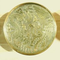 Đĩa đựng trái cây ( mâm bồng)  bằng đồng thương hiệu Thuận Phát (3 cỡ: 5cm, 9cm, 10cm)