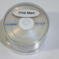 Đĩa DVD Trắng / Risheng 16X Speed DVD-R, 4.7GB DATA -120MIN VIDEO) / Lốc 50 Đĩa