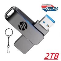 Đĩa flash tốc độ cao HP USB3.0 2TB 1TB 512GB 256GB 128GB 64GB Pendrive kim loại cho điện thoại PC