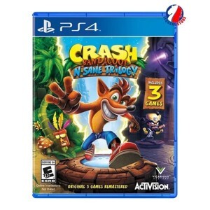 Đĩa game Crash Bandicoot N Sane Trilogy