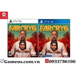 Đĩa game Far Cry 6 PS4