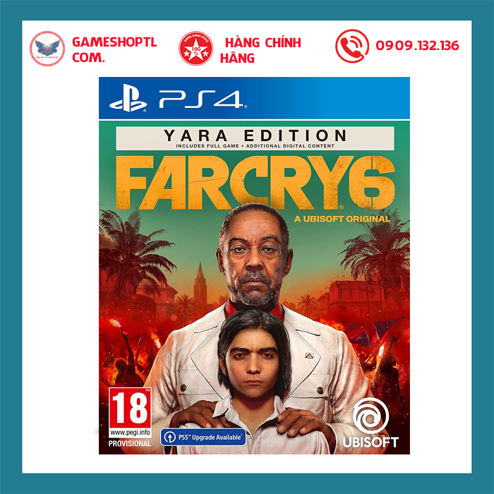 Đĩa game Far Cry 6 Yara Edition PS5 chính hãng giá rẻ