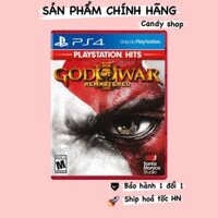 Đĩa game God of war 3 remastered PS4