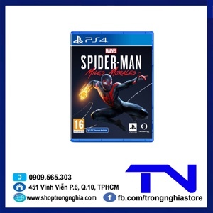Đĩa game Marvel’s Spider-Man: Miles Morales PS4