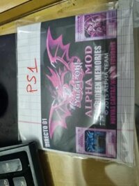 đĩa game ps1 yugi oh alpha mod