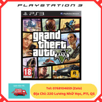 Đĩa game Ps3 gốc Grand Theft Auto V - Gta 5 / Gta V - không bìa (Ps3 Disc)