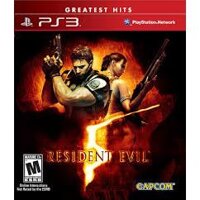 Đĩa game ps3 gốc Resident Evil 5 bản Nhật (Janpan) - 2nd không bìa