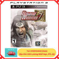 Đĩa game Ps3 Tam quốc chí 7 ps3 - Dynasty Warriors 7 PS3 ,ps3 gốc fullbox 2nd Playstation 3