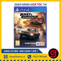 Đĩa Game PS4: Fast & Furious Crossroads Cho Máy PS4