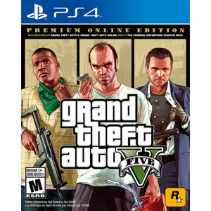 Đĩa game PS4 GTA Grand Theft Auto V hệ US