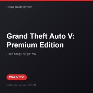 Đĩa game PS4 GTA Grand Theft Auto V hệ US