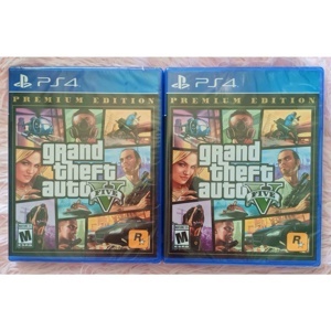 Đĩa game PS4 GTA Grand Theft Auto V hệ US