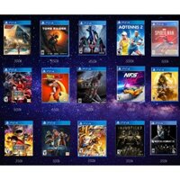 Đĩa Game PS4: List Game tổng hợp