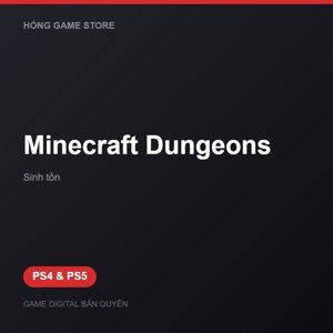 Đĩa game PS4 Minecraft hệ US