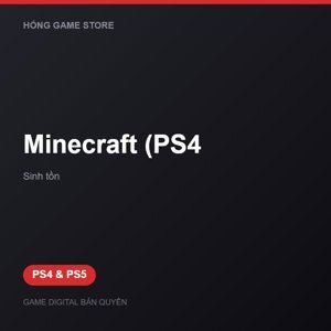 Đĩa game PS4 Minecraft hệ US