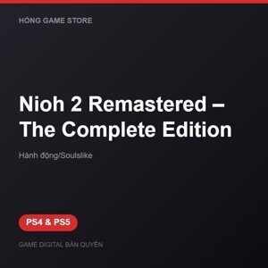Đĩa Game PS4 Nioh Complete Edition