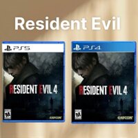 Đĩa Game PS4 / Ps5 : Resident Evil 4 Hệ Us