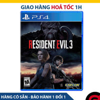 Đĩa Game PS4: Resident Evil 3 Remake