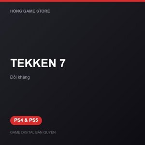 Đĩa game Ps4 Tekken 7 hệ Asia