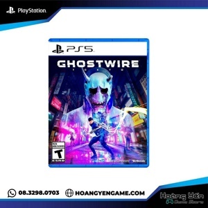 Đĩa game PS5 Ghostwire Tokyo