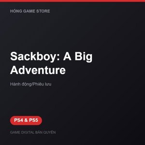 Đĩa game Sackboy A Big Adventure PS4