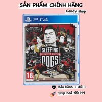 Đĩa game Sleeping Dogs Definitive Edition PS4