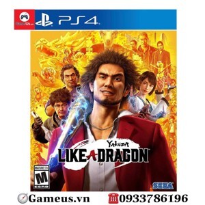 Đĩa game Yakuza: Like a Dragon PS4