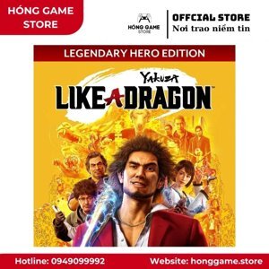 Đĩa game Yakuza: Like a Dragon PS4