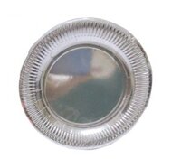 Đĩa giấy MPET bạc đế trắng 21 10C/T