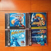Dĩa gốc ps1 (Original) Megaman 8+X4+X5+X6