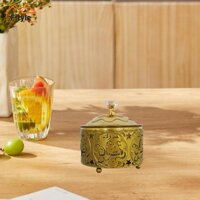 Đĩa kẹo tròn có nắp Hộp đựng thực phẩm Ramadan cho các loại hạt Tiệc tại nhà