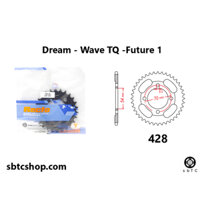 Dĩa lẻ RECTO 26 28 30 32 răng cho xe độ Dream Wave đời cũ Cub Future 1 chính hãng