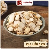 Địa liền trắng thơm 1kg, củ địa liền thái lát mỏng, phơi khô, sạch - Tiệm lãn ông