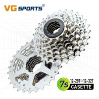 Đĩa Líp Xe Đạp 7 Tốc Độ Màu Bạc 12-28t 12-32t 7s Chất Lượng Cao