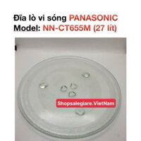 Đĩa lò vi sóng Panasonic NN-CT655M (27 lít) chính hãng