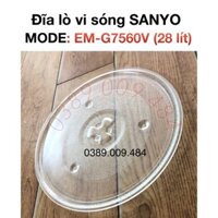 Đĩa lò vi sóng Sanyo EM-G7560V (28 lít)