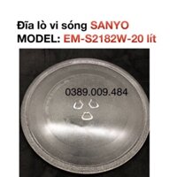 Đĩa lò vi sóng Sanyo EM-S2182W (20 lít)