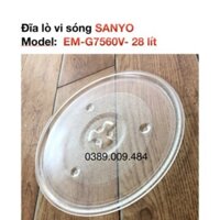 Đĩa lò vi sóng SANYO EM-G7560V- 28 lít