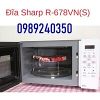 Đĩa lò vi sóng Sharp R-678VN(S) 20 lít