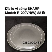 Đĩa lò vi sóng Sharp R-209VN(W)