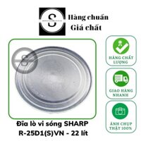 Đĩa lò vi sóng Sharp R-25D1(S)VN 22 lít hàng chính hãng