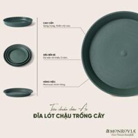 Đĩa lót chậu nhựa trồng cây Monrovia chậu trồng cây, chậu cây cảnh mini, để bàn, treo ban công, treo tường, chính hãng - Chậu 1 gallon đen