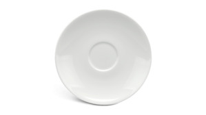 Dĩa lót chén 15 cm – Anh Vũ Lys – Trắng Ngà