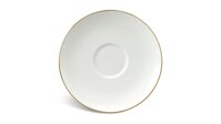 Dĩa lót chén 15 cm - Jasmine - Chỉ Vàng (Jasmine, Sang trọng, Chỉ Vàng, Đĩa lót chén (Đĩa lót bát))