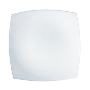 Đĩa thủy tinh Luminarc Quadrato White Dessert H3658 - 19cm