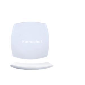 Đĩa thủy tinh Luminarc Quadrato White Dessert H3658 - 19cm