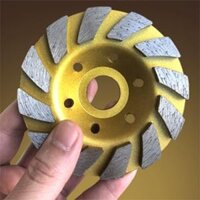 Đĩa mài kim cương máy mài góc đĩa mài đá cẩm thạch chất liệu bát đánh bóng cạnh đá mài bê tông xi măng sàn mài đĩa lưỡi cắt gạch omega Lưỡi cắt gạch