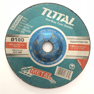 Đĩa mài kim loại 180mm Total TAC2231801SA